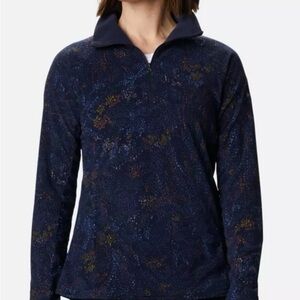 Columbia Women's Glacial™ IV Print Half Zip Fleece Size XS